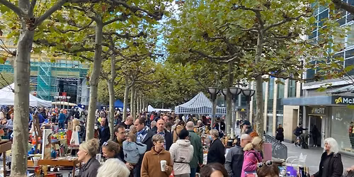 Antikmarkt Tr\u00f6delmarkt Konstablerwache Frankfurt