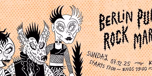 Berlin Punk Rock Market - December 2025 @ cassiopeia Club