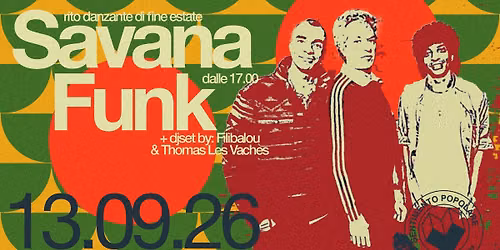 Savana Funk live a Magnolia: Rito danzante di fine estate