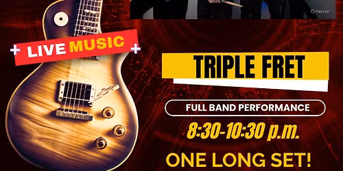 TRIPLE FRET (FULL BAND) @ CHACKO'S MEMORY LANE LOUNGE!