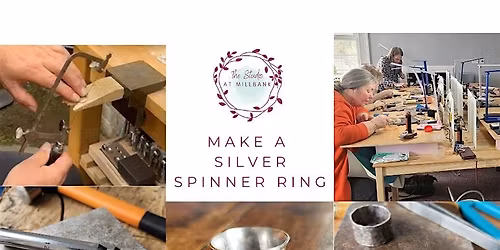 Make a silver spinner ring - jewellery making workshop.