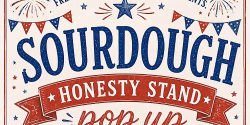 Fourth of July sourdough Pop-up🇺🇸