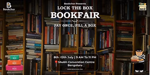 LockTheBox Book Fair Bangalore 2026 | Fill A Box With Books