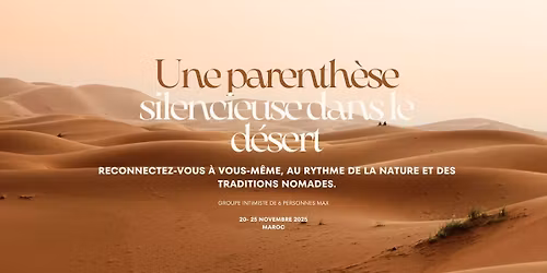 Une Parenth\u00e8se Silencieuse