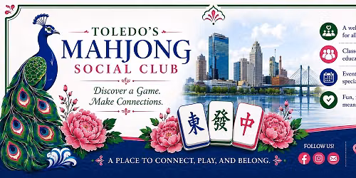 WILD FOR TILES MAHJONGG TOURNAMENT IN TOLEDO!