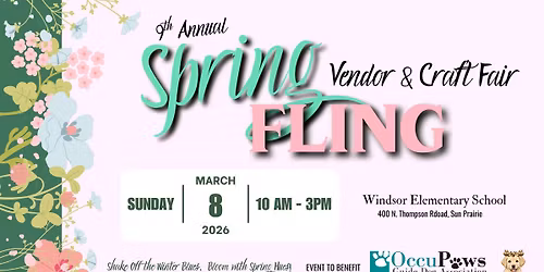 9th Annual Spring Fling Craft & Vendor Fair