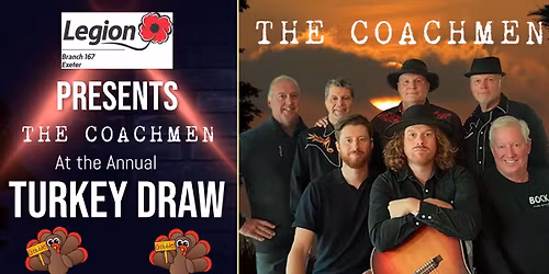 Annual Turkey Draw Feat. The Coachmen