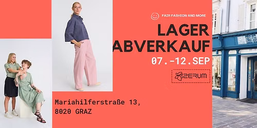 LAGERAVERKAUF - ZERUM Graz