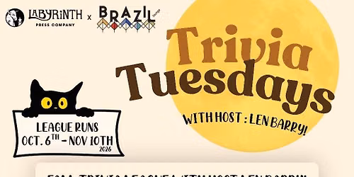 Trivia Tuesdays - Fall league 2026