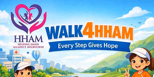 Walk4HHAM \u2013 5 to 10 km Charity Walk!\ud83c\udf1f