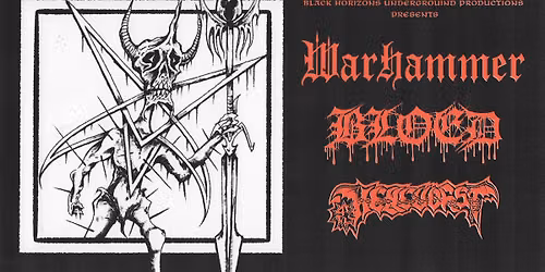 Warhammer (DE) + Bloed + Hellevorst | Mukkes, Leeuwarden