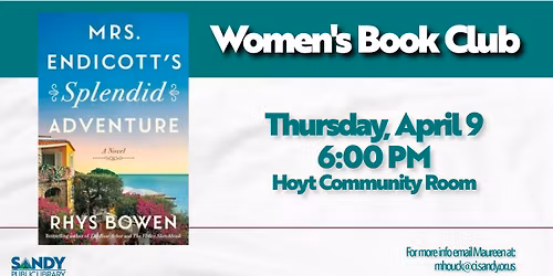 Women's Book Club - April 2026
