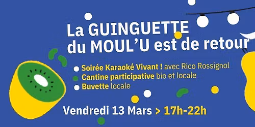 La Guinguette du Moulin Urbain !