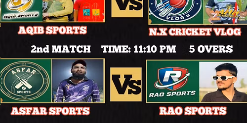 Night Tapeball Cricket Tournament