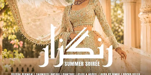 Summer Soir\u00e9e- Luxury South Asian Designer Showcase