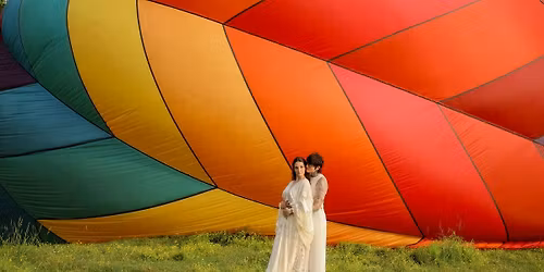 Hot air balloon photo mini shoot