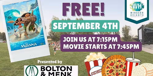 Movies in the Park: Moana