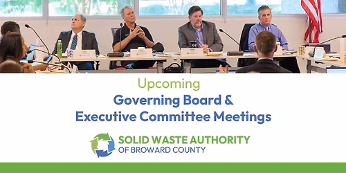 Governing Board & Executive Committee Meetings