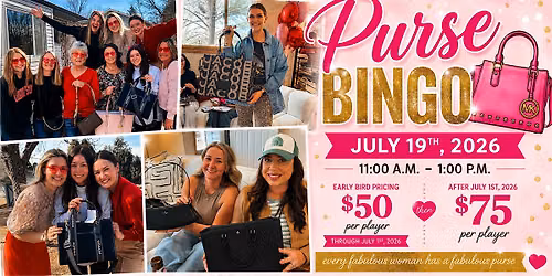 PURSE BINGO!!