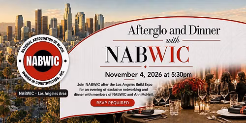 Dinner with NABWIC - Los Angeles