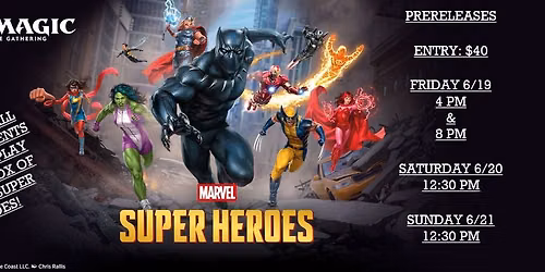 MTG: Universes Beyond: Marvel Super Heroes Prerelease