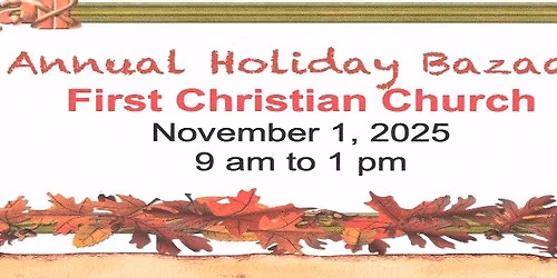 Annual Holiday Bazaar