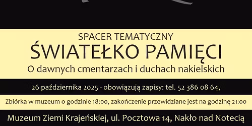 Spacer tematyczny - \u015awiate\u0142ko pami\u0119ci