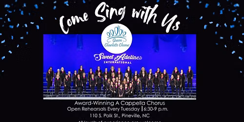 Queen Charlotte Chorus Rehearsal