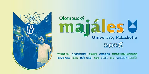 Olomouck\u00fd maj\u00e1les UP 2026 \ud83d\udc9b\ud83d\udc99\ud83d\udc9a