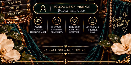 Virtual Press-On Nail Auction & Nail Art Show | Black Nouveau