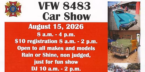 VFW 8483 Car Show