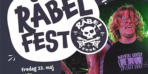 \ud83e\udd18 R\u00c5BEL FEST \u2013 metalfestival for b\u00f8rn, unge og familier \ud83e\udd18