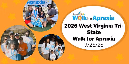 2026 West Virginia Tri-State Walk for Apraxia