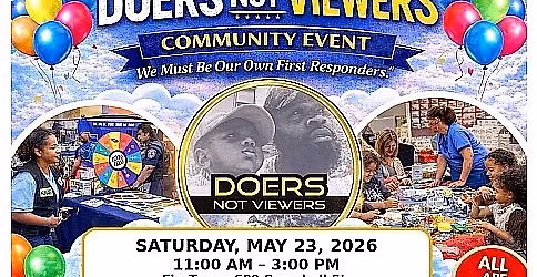 Doers Not Viewers 3rd Annual Community Event 