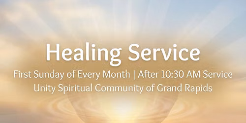 Healing Service \u2013 1st Sunday of Every Month