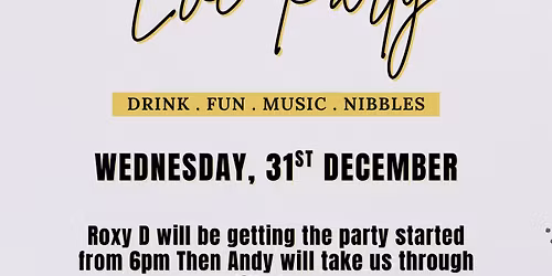 \ud83c\udf7e\ud83e\udd42 New Year\u2019s Eve Party \ud83e\udd42\ud83c\udf7e