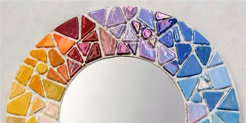 Mosaic Mirror and candle holder Workshop