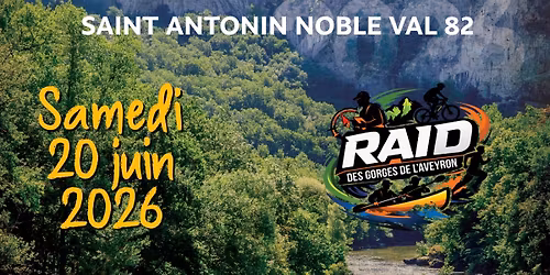Raid des Gorges de l'Aveyron - Saint Antonin Noble Val
