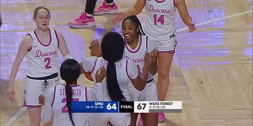 Wake Forest Demon Deacons at SMU Mustangs Womens Basketball