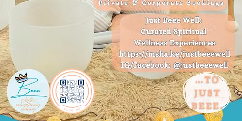 The Just Beee Experience: Journaling, Mindful Movement (Gentle Yoga) & Sound Bath Meditation 