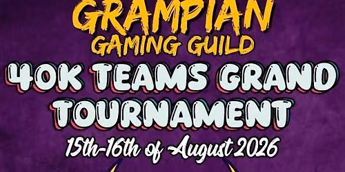 Warhammer 40k Teams GT