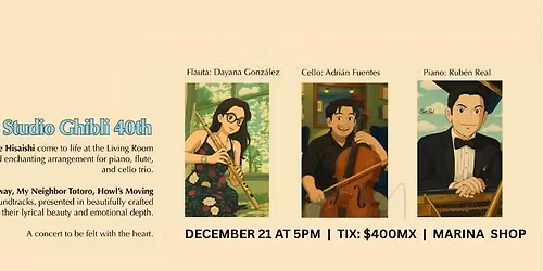 Sunday Concert Series - Studio Ghibli