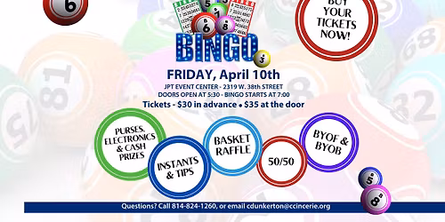 Catholic Charities Bingo