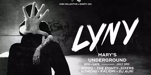 86 x Curi Collective Pres. LYNY (USA)