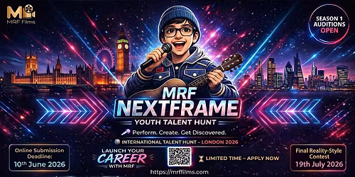 MRF NextFrame- Youth talent hunt 2026