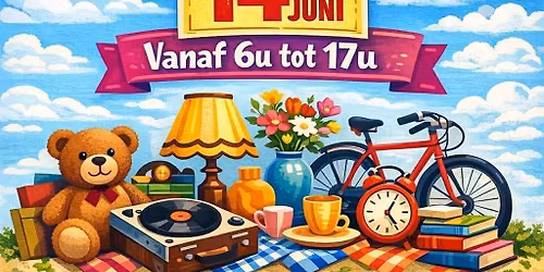 Rommelmarkt stationswijk Zeebrugge