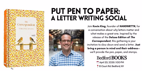 Put Pen to Paper: A Letter Writing Social