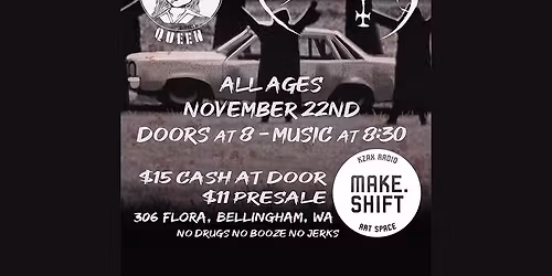 Oath ov Hatred\/Done to Death\/Noceur\/Disaster Queen @ The Makeshift Art Space