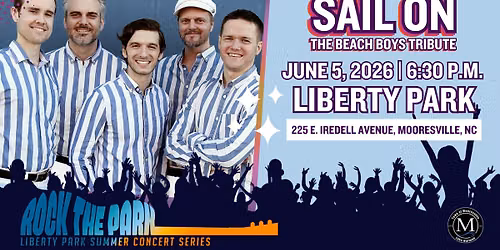 Rock the Park - Sail On, Beach Boys Tribute