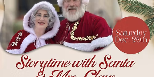 Storytime with Santa & Mrs. Claus